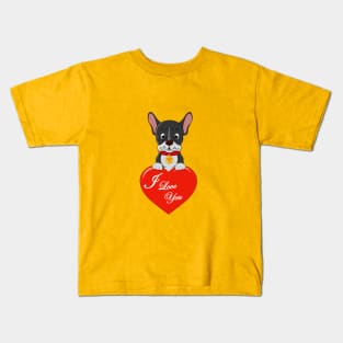 I love my dog Kids T-Shirt